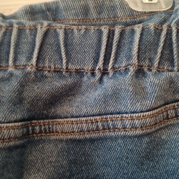 Wild Fable denim paper bag shorts high rise button fly - Medium - Picture 4 of 7